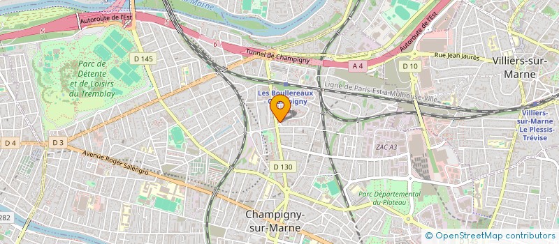 localisation de l'entreprise VIANDECO S A R L à CHAMPIGNY-SUR-MARNE