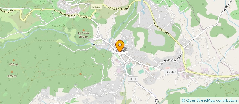 localisation de l'entreprise VIANDES D ACQUITAINE  SALERNES