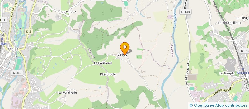 localisation de l'entreprise VIANDES DE CORREZE  SAINT-VIANCE