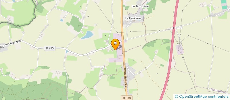localisation de l'entreprise VIANDES DES ELEVEURS MAINE NORMANDIE à BERUS