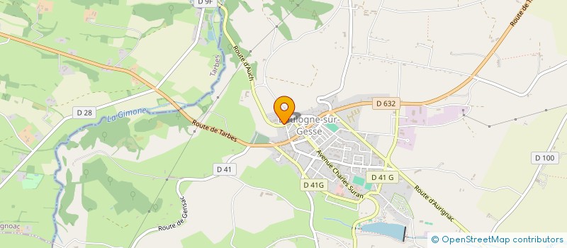 localisation de l'entreprise VIANDES DU BOULONNAIS à BOULOGNE-SUR-GESSE