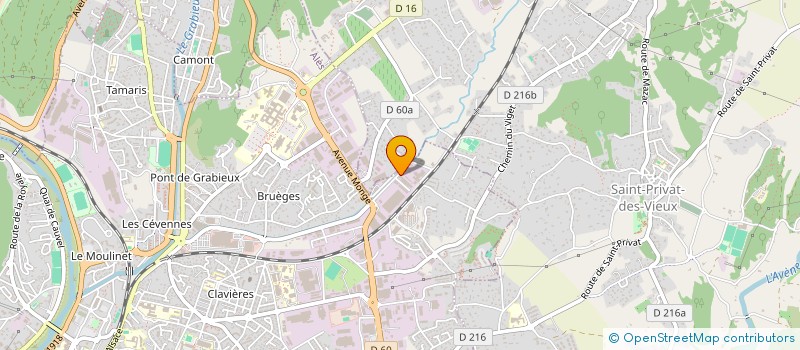 localisation de l'entreprise VIANDES ET SALAISONS DES CEVENNES à ALES