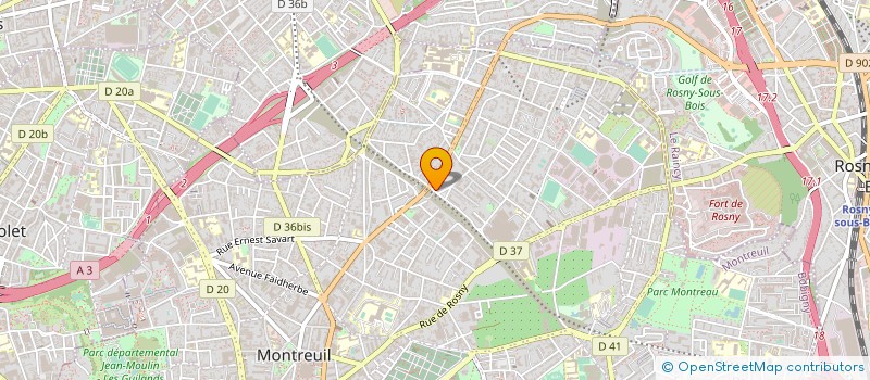 localisation de l'entreprise VIANDES HALLAL SERVICES NEGOCE à MONTREUIL