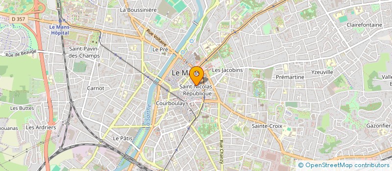 localisation de l'entreprise VIANDES MARCHES à LE MANS