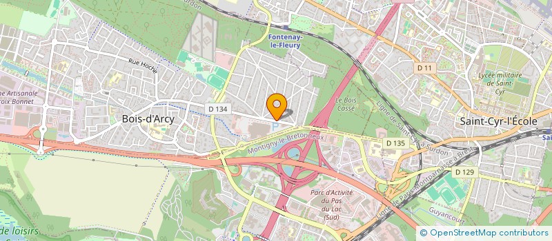 localisation de l'entreprise VIANDES OUEST à BOIS-D'ARCY