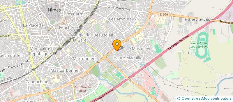 localisation de l'entreprise VIANIMES  NIMES