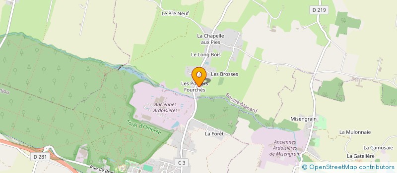 localisation de l'entreprise VIANMI  BOUILLE-MENARD