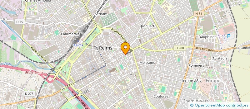 localisation de l'entreprise VIANNA  REIMS