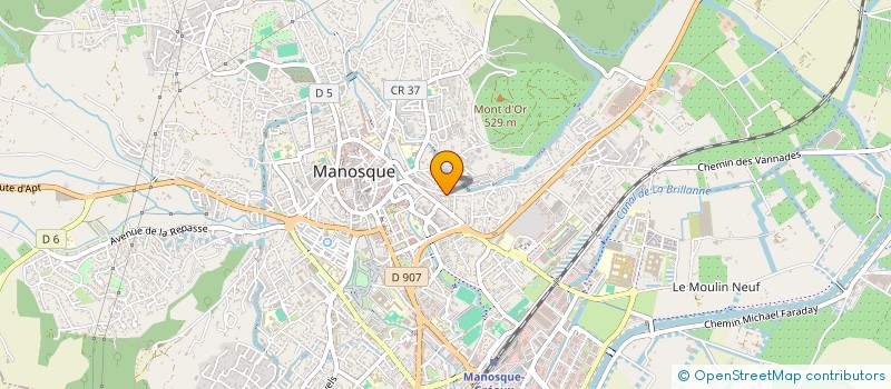 localisation de l'entreprise VIANNAE à MANOSQUE