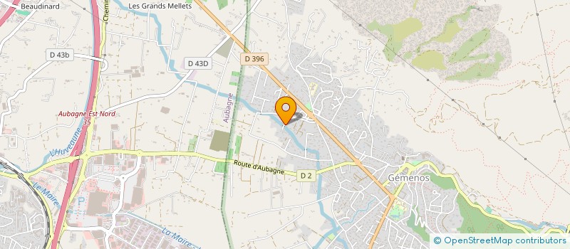 localisation de l'entreprise VIANO SAINT LAMBERT  GEMENOS