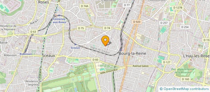 localisation de l'entreprise VIANOVI CONSEIL à SCEAUX