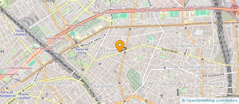 localisation de l'entreprise VIAPARISIANA  PARIS