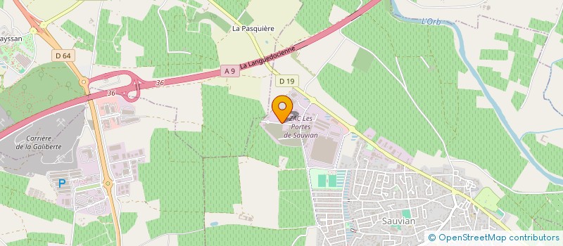 localisation de l'entreprise VIAPLUS TP à SAUVIAN