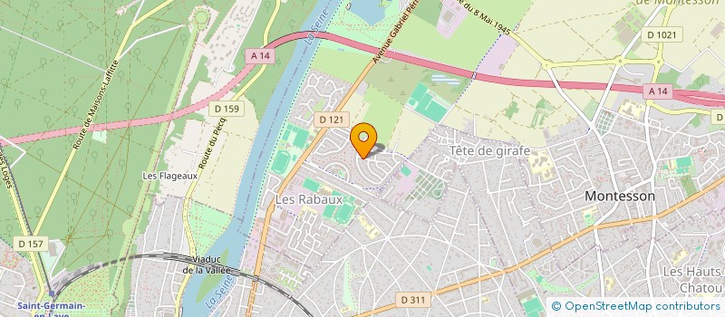 localisation de l'entreprise VIAPY ALCAFLE  MONTESSON