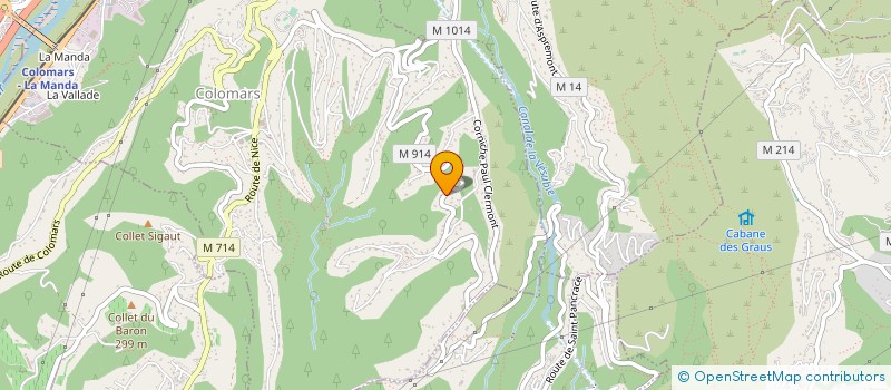 localisation de l'entreprise VIARA ET FILS  COLOMARS