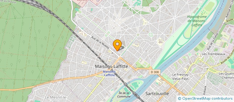 localisation de l'entreprise VIARD CONSULTING à MAISONS-LAFFITTE