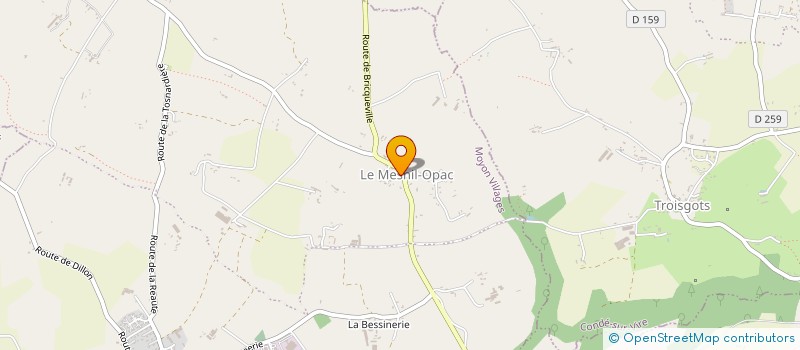 localisation de l'entreprise VIARD SYLVAIN ET HERITIERS VIARD RAYNALD  MOYON VILLAGES