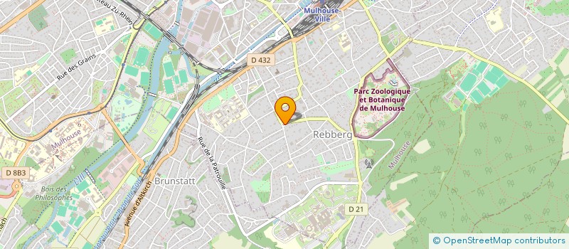 localisation de l'entreprise VIAREL à MULHOUSE