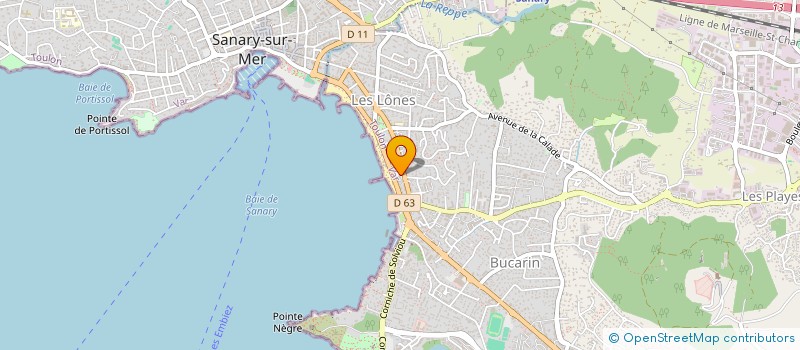 localisation de l'entreprise VIARLI à SIX-FOURS-LES-PLAGES