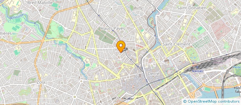 localisation de l'entreprise VIARME PALACE à NANTES