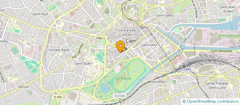 localisation de l'entreprise VIARNO à CAEN