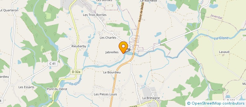 localisation de l'entreprise VIARZ  SAINT-JUNIEN