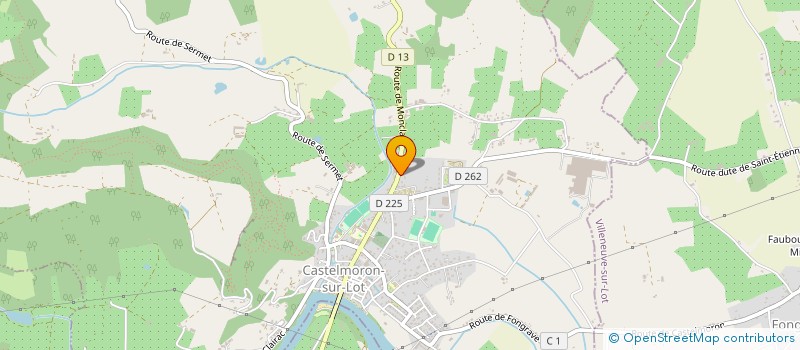 localisation de l'entreprise VIASIL  CASTELMORON-SUR-LOT