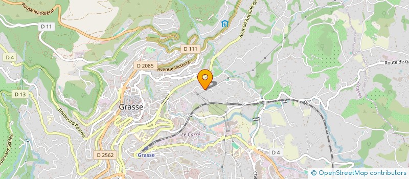 localisation de l'entreprise VIASTEL à GRASSE