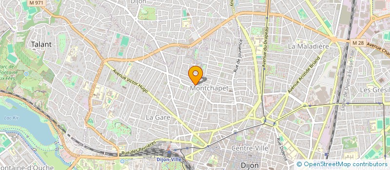 localisation de l'entreprise VIASUD à DIJON