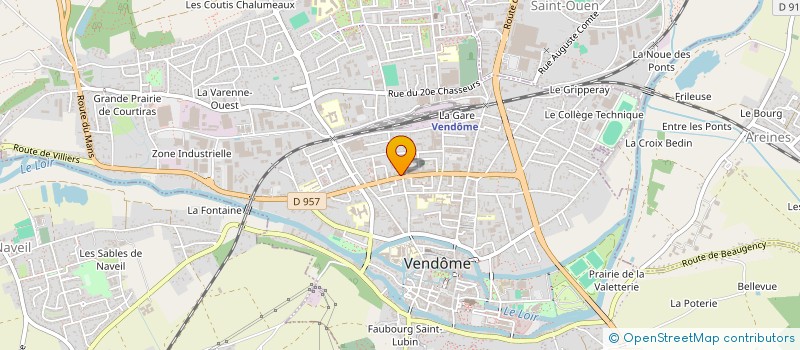 localisation de l'entreprise VIATEC à VENDOME