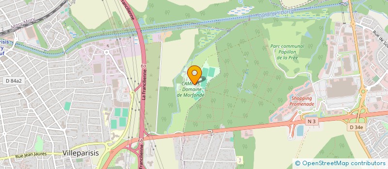 localisation de l'entreprise VIATEG  VILLEPARISIS