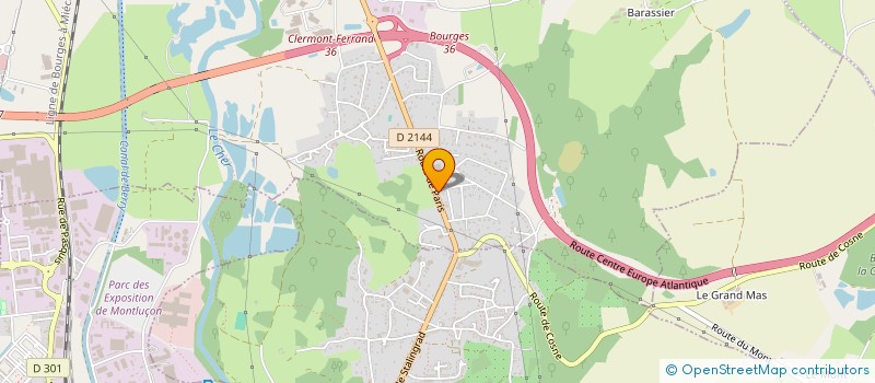 localisation de l'entreprise VIATEMIS PARTNERS  SAINT-VICTOR