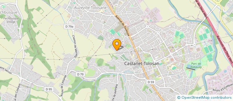 localisation de l'entreprise VIATIC à CASTANET-TOLOSAN
