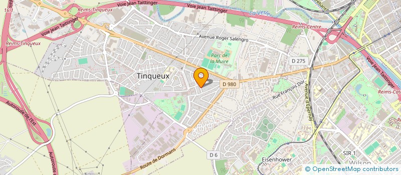 localisation de l'entreprise VIATIM COACHING  TINQUEUX