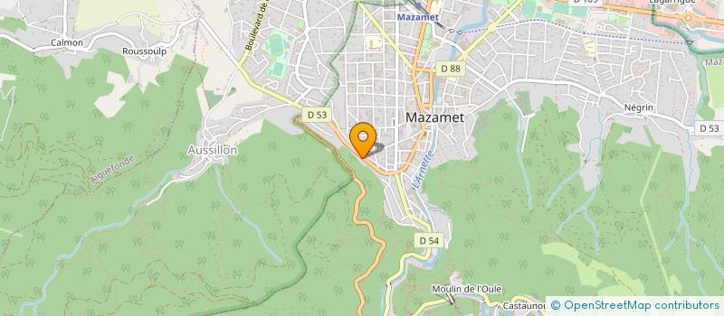 localisation de l'entreprise VIATOR MIDI ASSURANCE MUTUELLE à MAZAMET