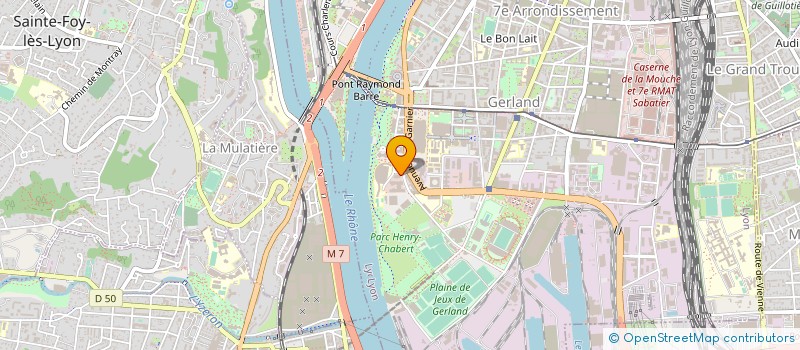 localisation de l'entreprise VIATRIS SANTE  LYON