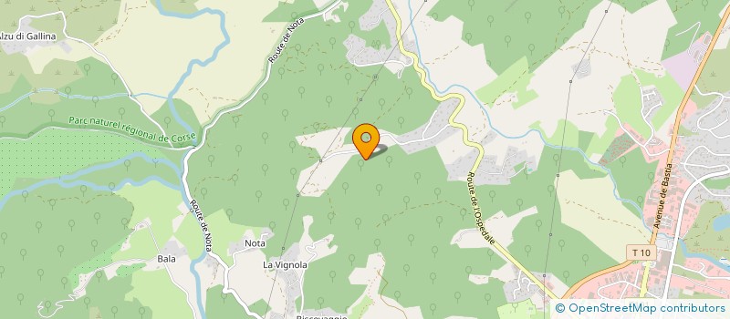 localisation de l'entreprise VIAUD à PORTO-VECCHIO