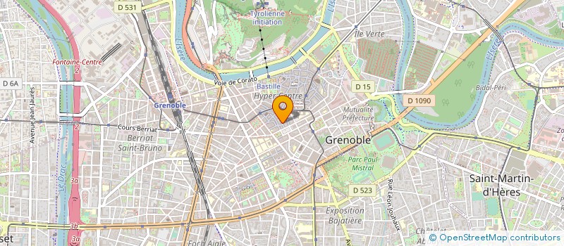 localisation de l'entreprise VIAVAI à GRENOBLE