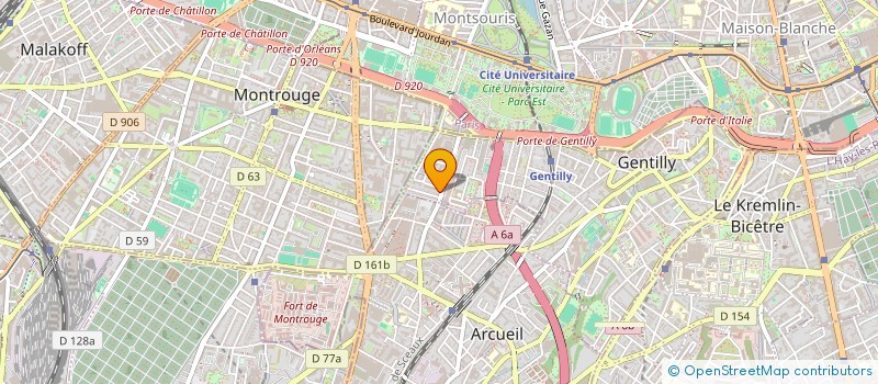 localisation de l'entreprise VIAXIS ASSURANCES  GENTILLY