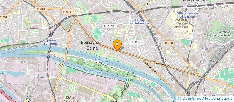 localisation de l'entreprise VIAZANNIA à EPINAY-SUR-SEINE