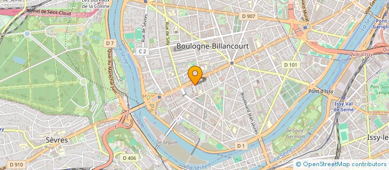 localisation de l'entreprise VIAZUR à BOULOGNE-BILLANCOURT