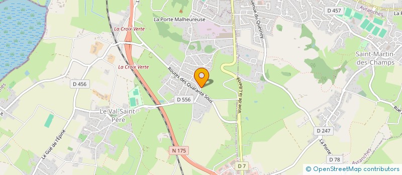 localisation de l'entreprise VIAZZI  LE VAL-SAINT-PERE