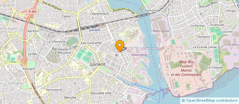 localisation de l'entreprise VIB EURL à LORIENT