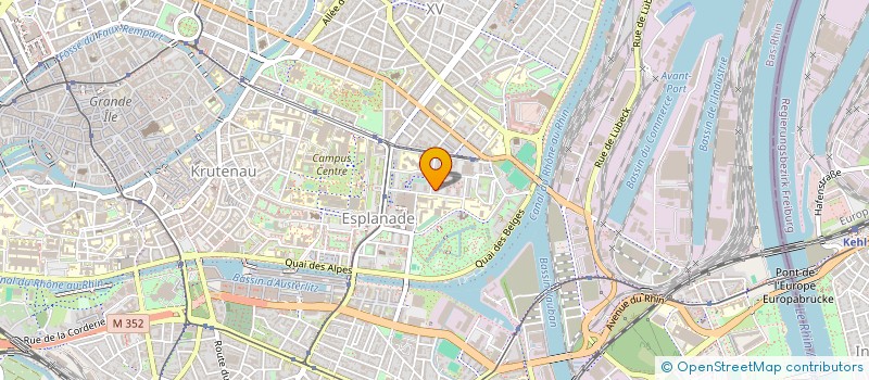 localisation de l'entreprise VIBA à STRASBOURG