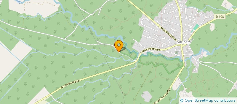 localisation de l'entreprise VIBACQA  SAUCATS