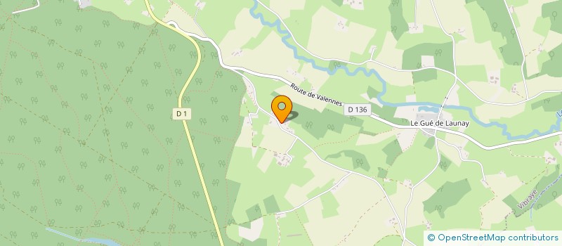 localisation de l'entreprise VIBAD'ABOOM  VIBRAYE