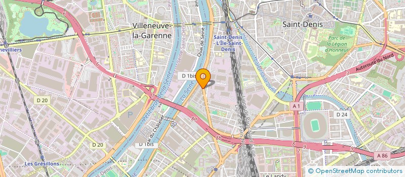 localisation de l'entreprise VIBAN  SAINT-DENIS