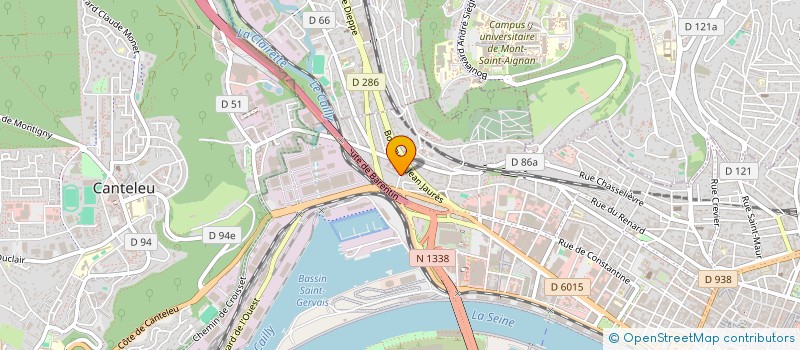 localisation de l'entreprise VIBAT  ROUEN