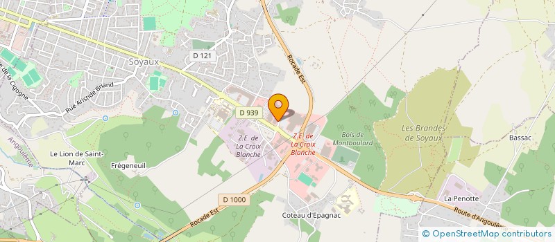 localisation de l'entreprise VIBE à SOYAUX