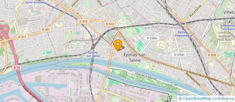 localisation de l'entreprise VIBE-ANIM PARADOX à EPINAY-SUR-SEINE
